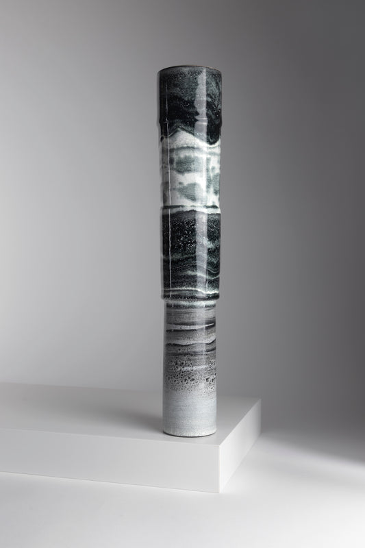 Black Sky, Black Sea Monument Vase