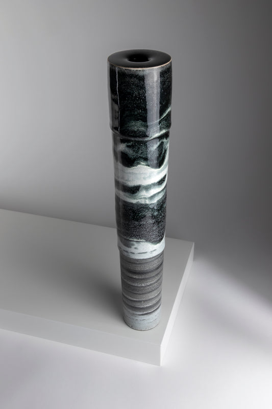 Black Sky, Black Sea Monument Vase