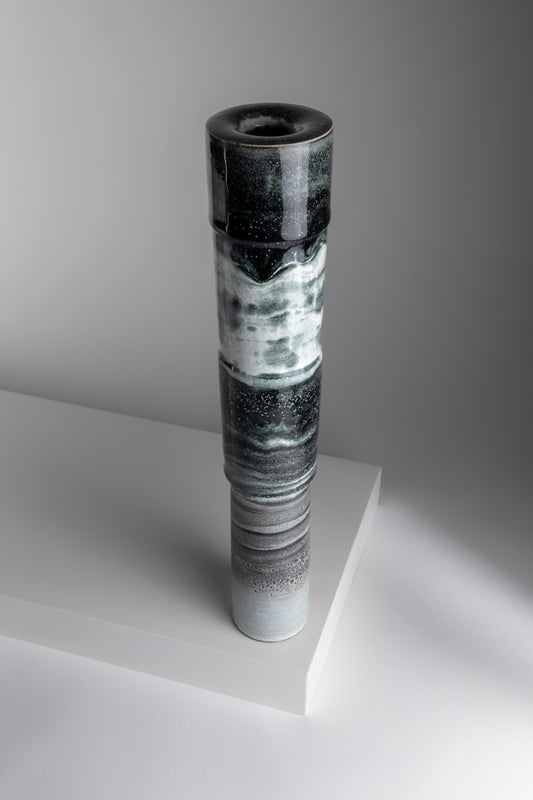 Black Sky, Black Sea Monument Vase