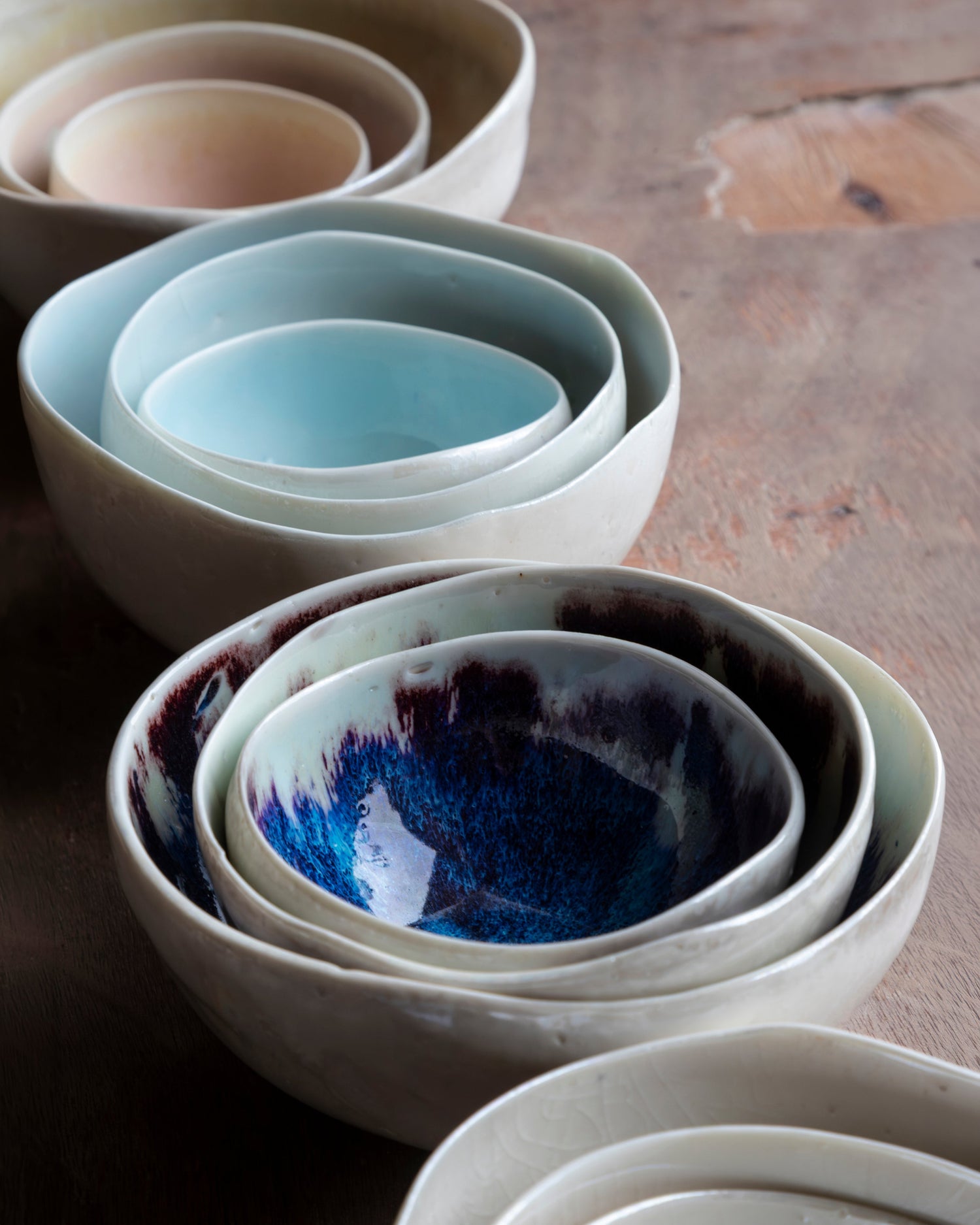 Porcelain Plash Bowls