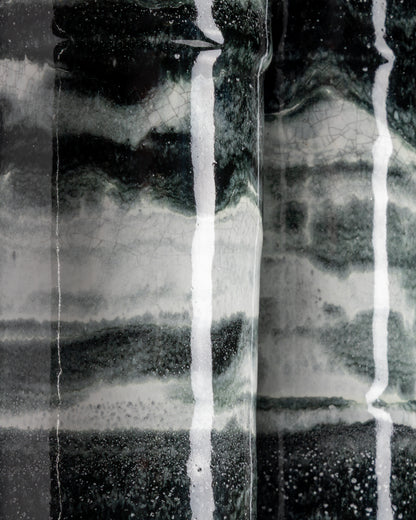 Black Sea, Black Sky. Monument Vase Pair.